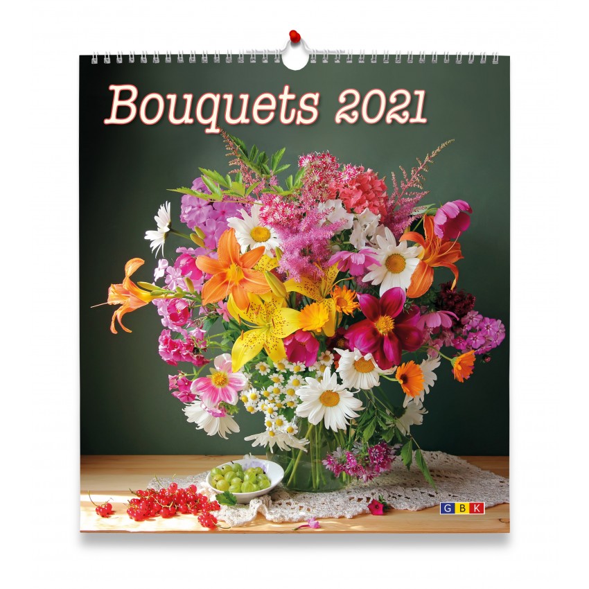 CALENDRIER CED BOUQUETS - GRAND FORMAT