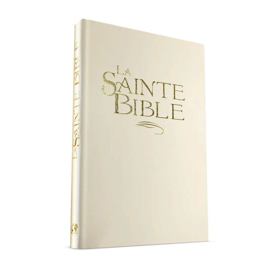 BIBLE SEGOND ESAIE 55 CONFORT RIGIDE BLANC TRANCHE OR - 904