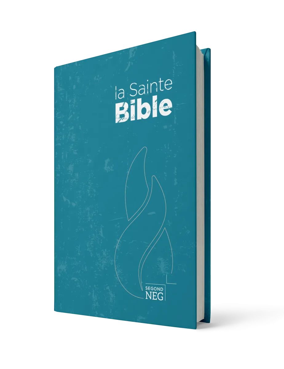 BIBLE NEG COMPACTE RIGIDE BLEU