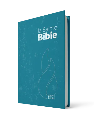 BIBLE NEG COMPACTE RIGIDE BLEU