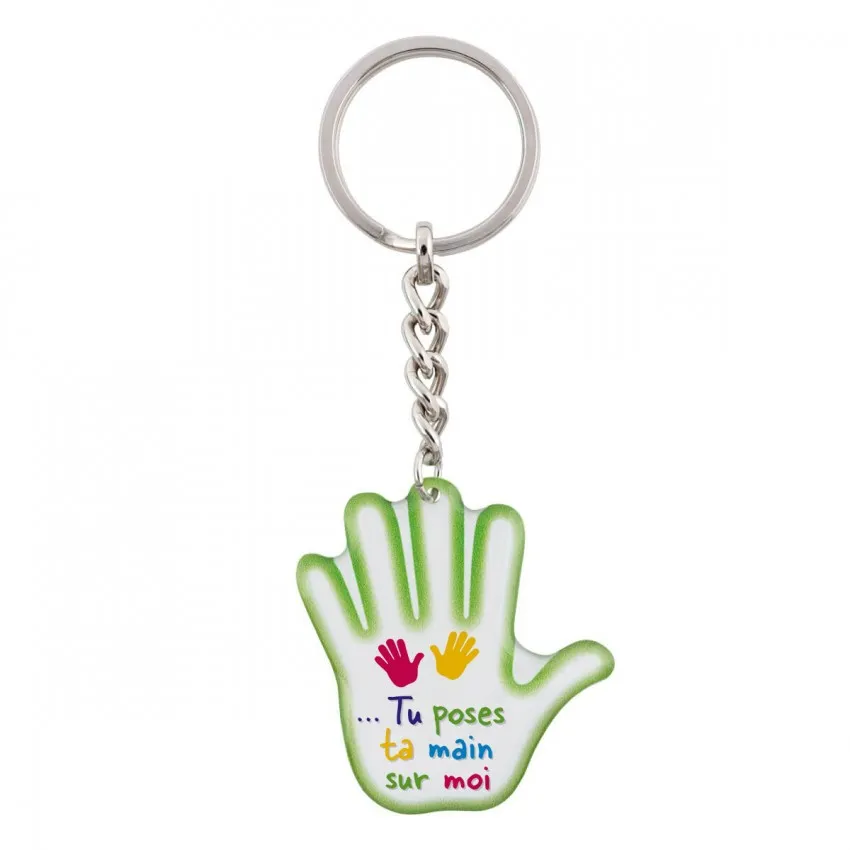 PORTE CLES MAIN TU POSES TA MAIN SUR MOI  PS139.5