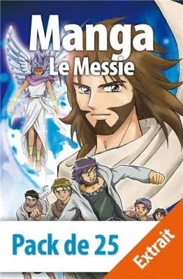 MANGA LE MESSIE EXTRAITS - LOT DE 25