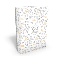 BIBLE SEGOND 21 JOURNAL DE BORD SOUPLE VIVELLA BLANC MOTIFS DORES