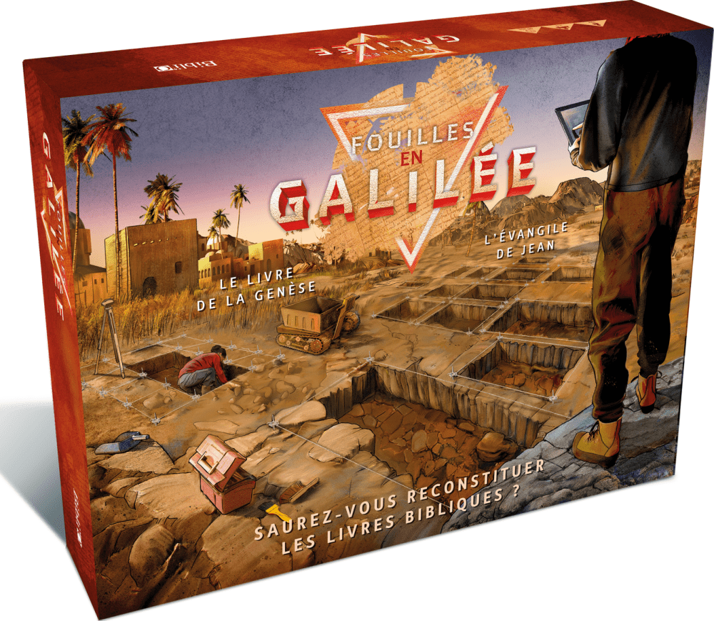 FOUILLES EN GALILEE - JEU - SAUREZ-VOUS RECONSTITUER LES LIVRES BIBLIQUES ?