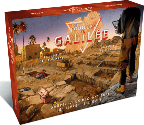 FOUILLES EN GALILEE - JEU - SAUREZ-VOUS RECONSTITUER LES LIVRES BIBLIQUES ?