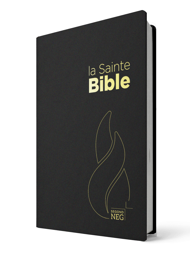 BIBLE NEG COMPACTE PVC NOIR