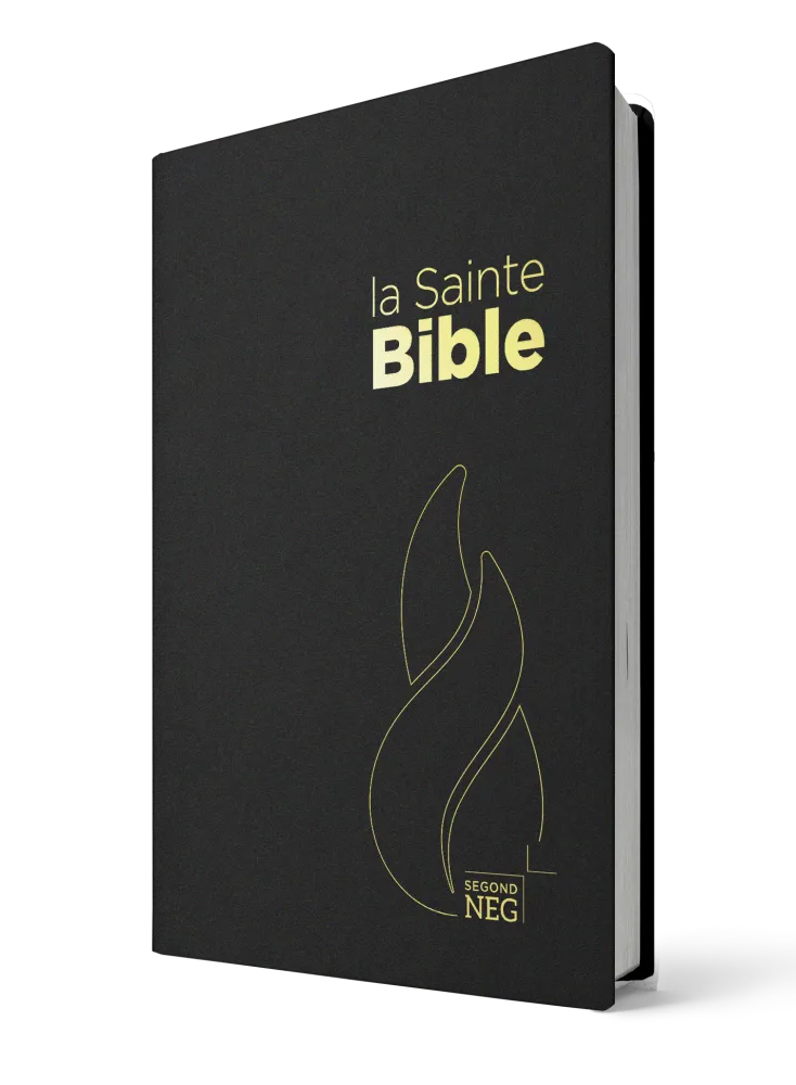 BIBLE NEG COMPACTE PVC NOIR