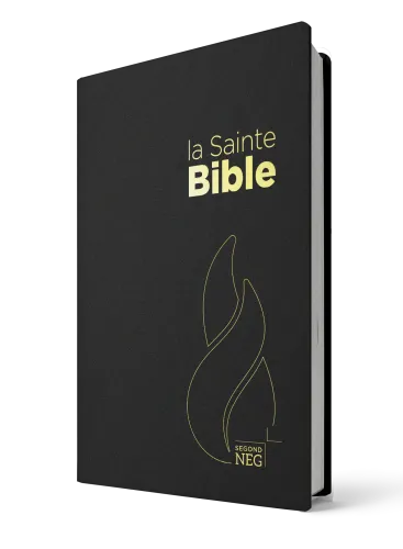 BIBLE NEG COMPACTE PVC NOIR