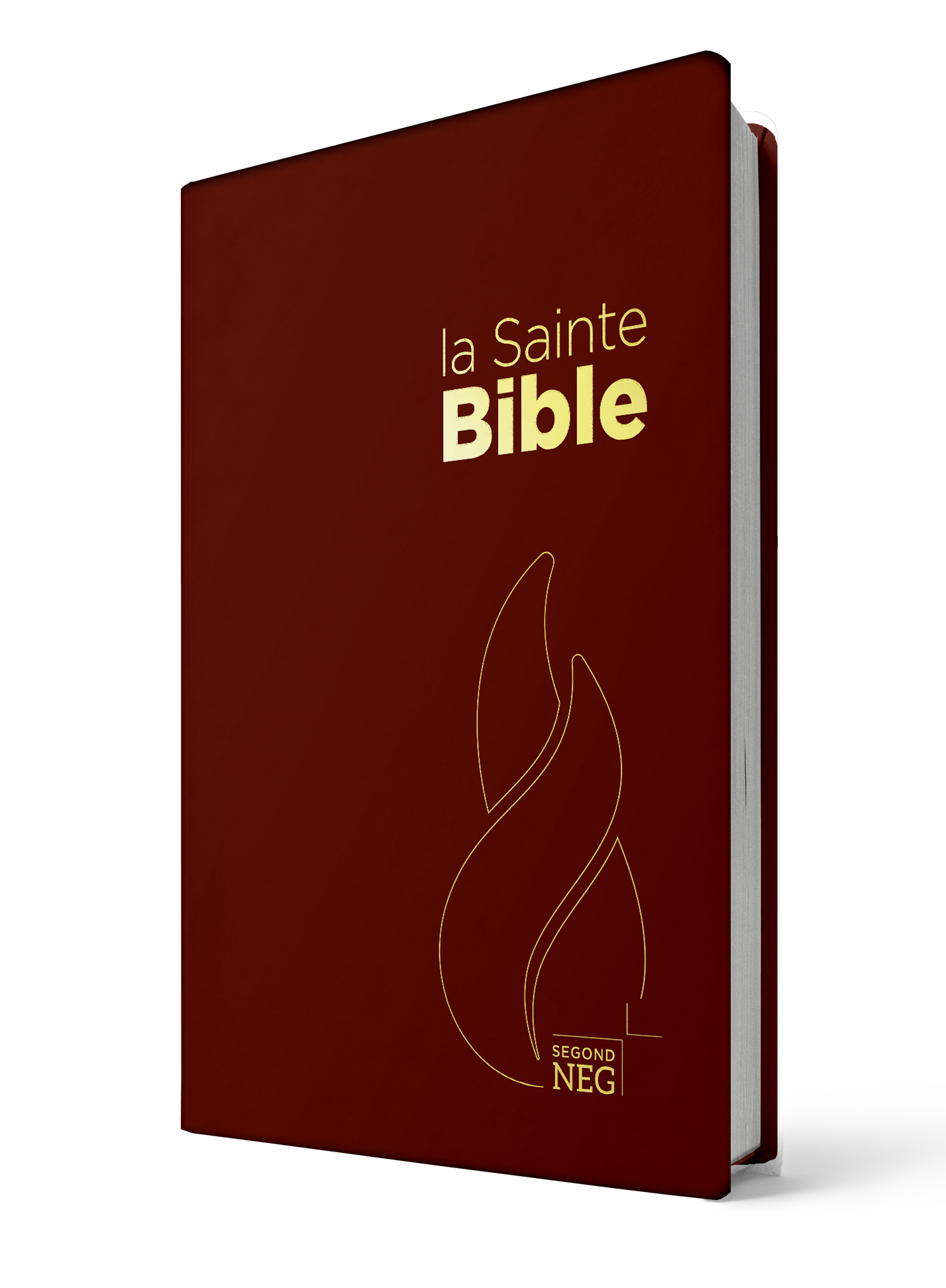 BIBLE NEG COMPACT PVC GRENAT