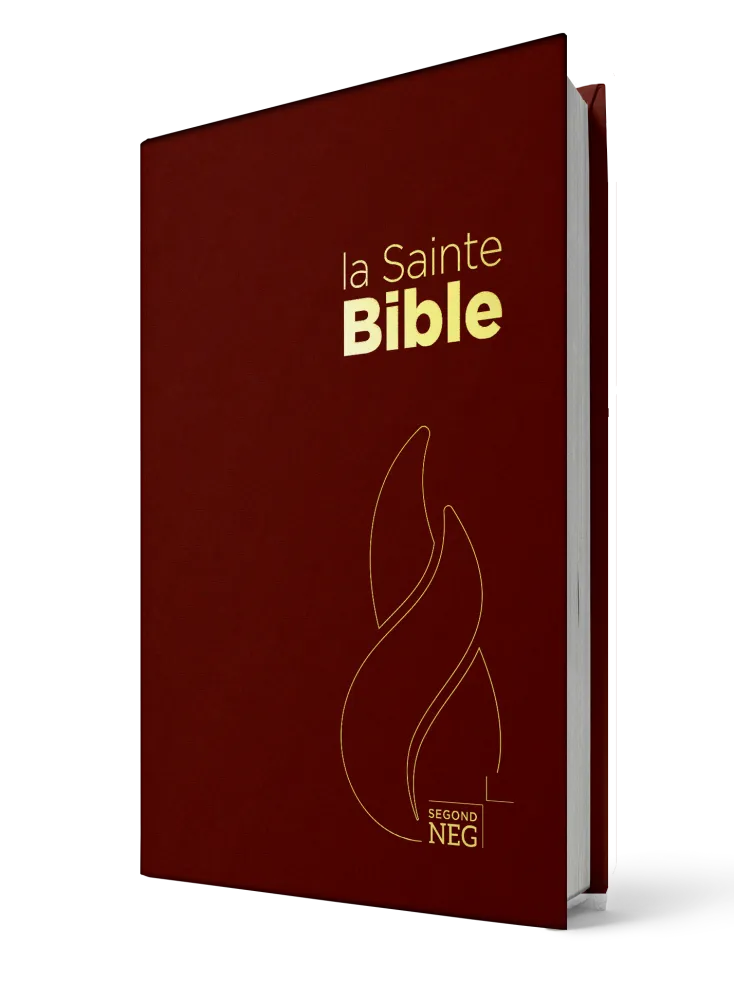 BIBLE NEG COMPACTE RIGIDE GRENAT