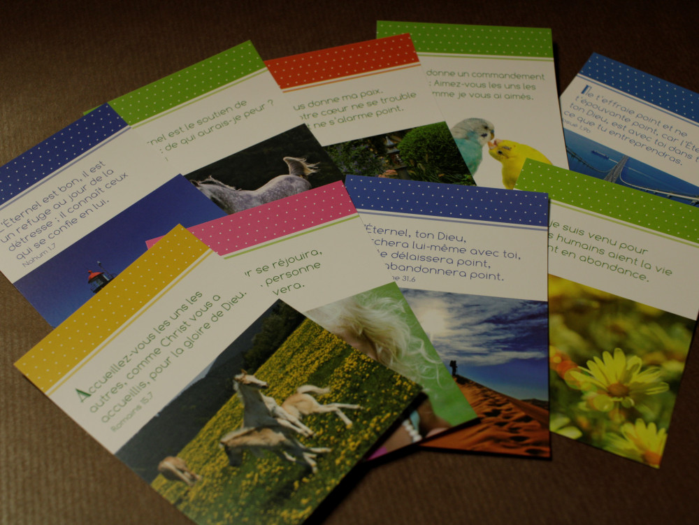 LOT DE 100 MINI-CARTES VARIES VB 34502