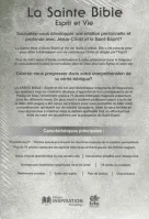 BIBLE ESPRIT ET VIE SEGOND 1910 RIGIDE NOIR TR. BLANCHE