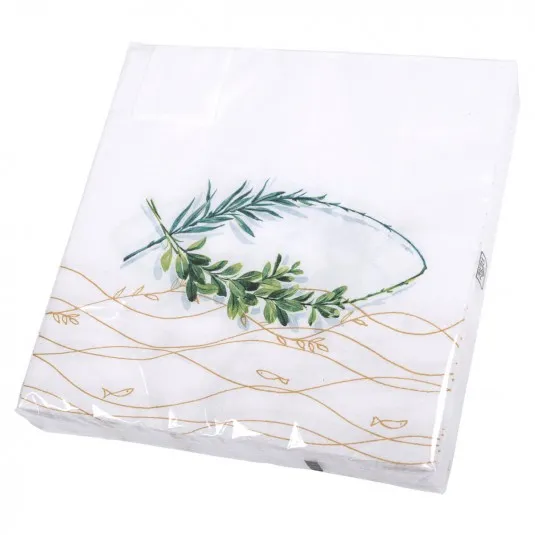 SERVIETTES EN PAPIER FOI