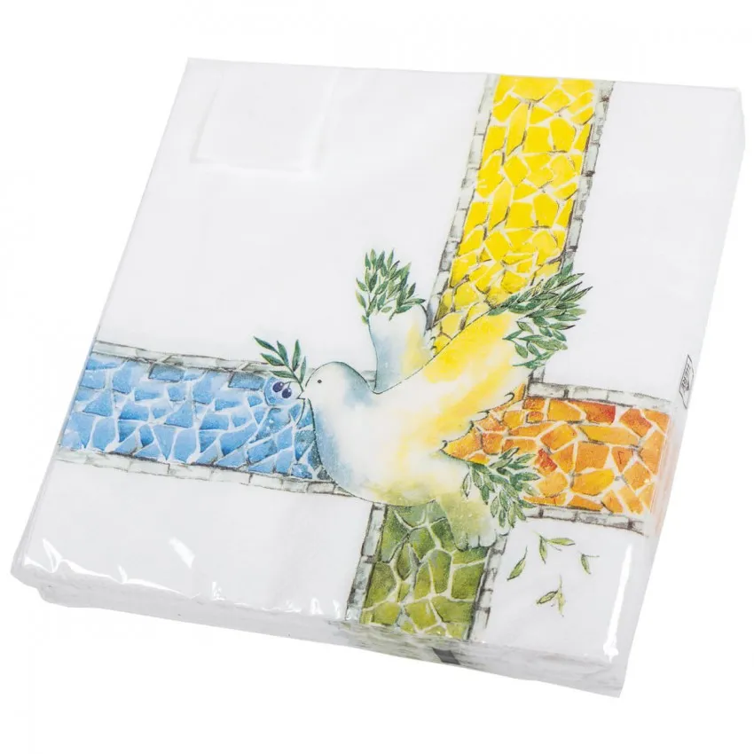 SERVIETTES EN PAPIER ESPERANCE COLOMBE