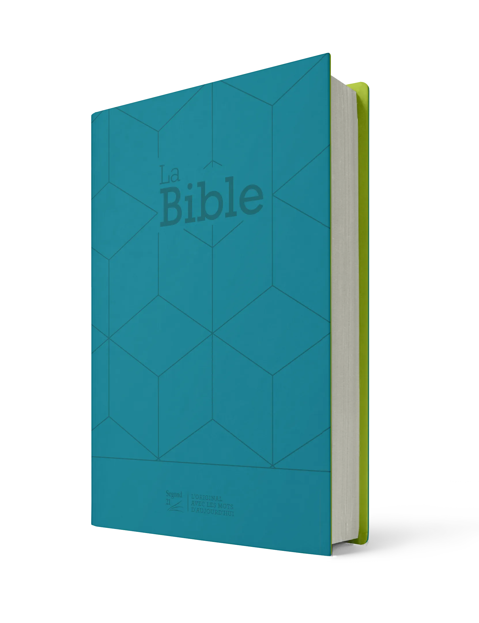 BIBLE SEGOND 21 COMPACTE SOUPLE VIVELLA BLEU-VERT