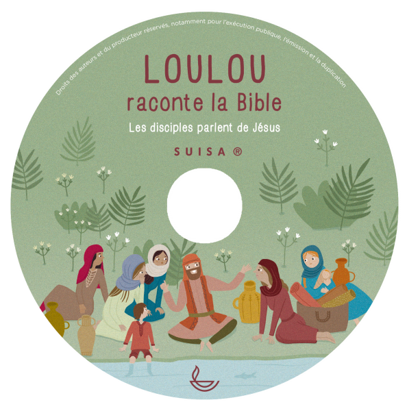 LOULOU RACONTE LA BIBLE VOL. 5 CD - LES DISCIPLES PARLENT DE JESUS