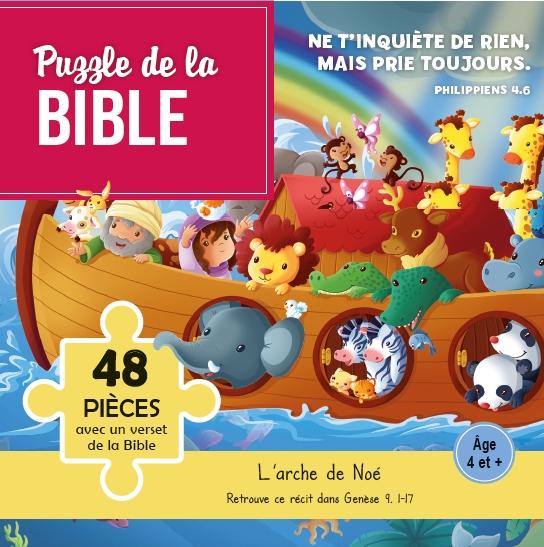 PUZZLE DE LA BIBLE 48 PIECES : L'ARCHE DE NOE