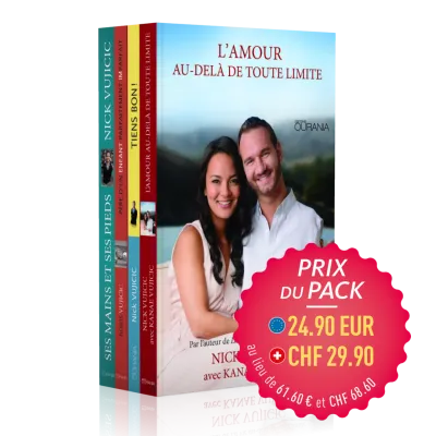 PACK SPECIAL NICK VUJICIC - 4 TITRES PHARES