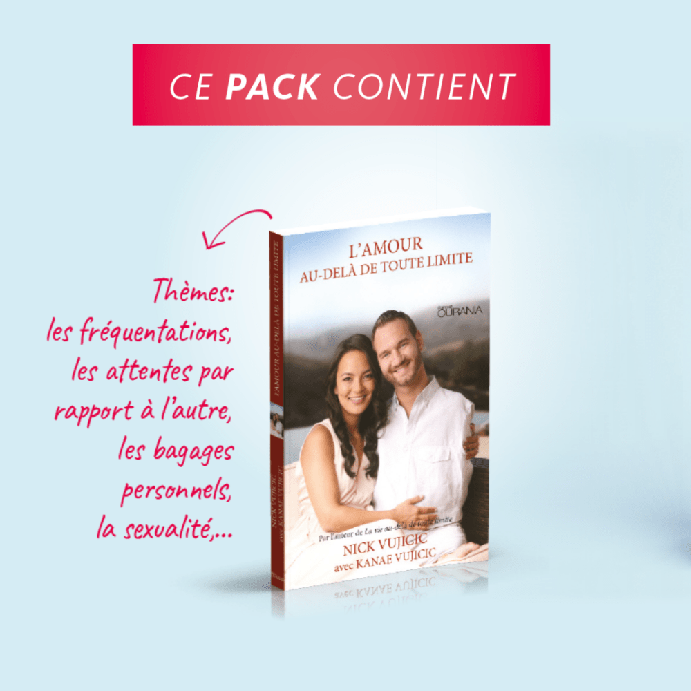 PACK SPECIAL NICK VUJICIC - 4 TITRES PHARES