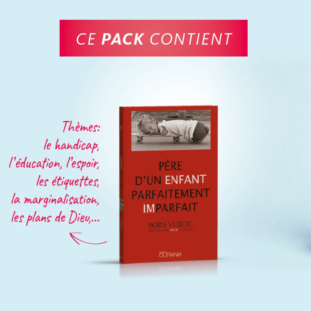 PACK SPECIAL NICK VUJICIC - 4 TITRES PHARES