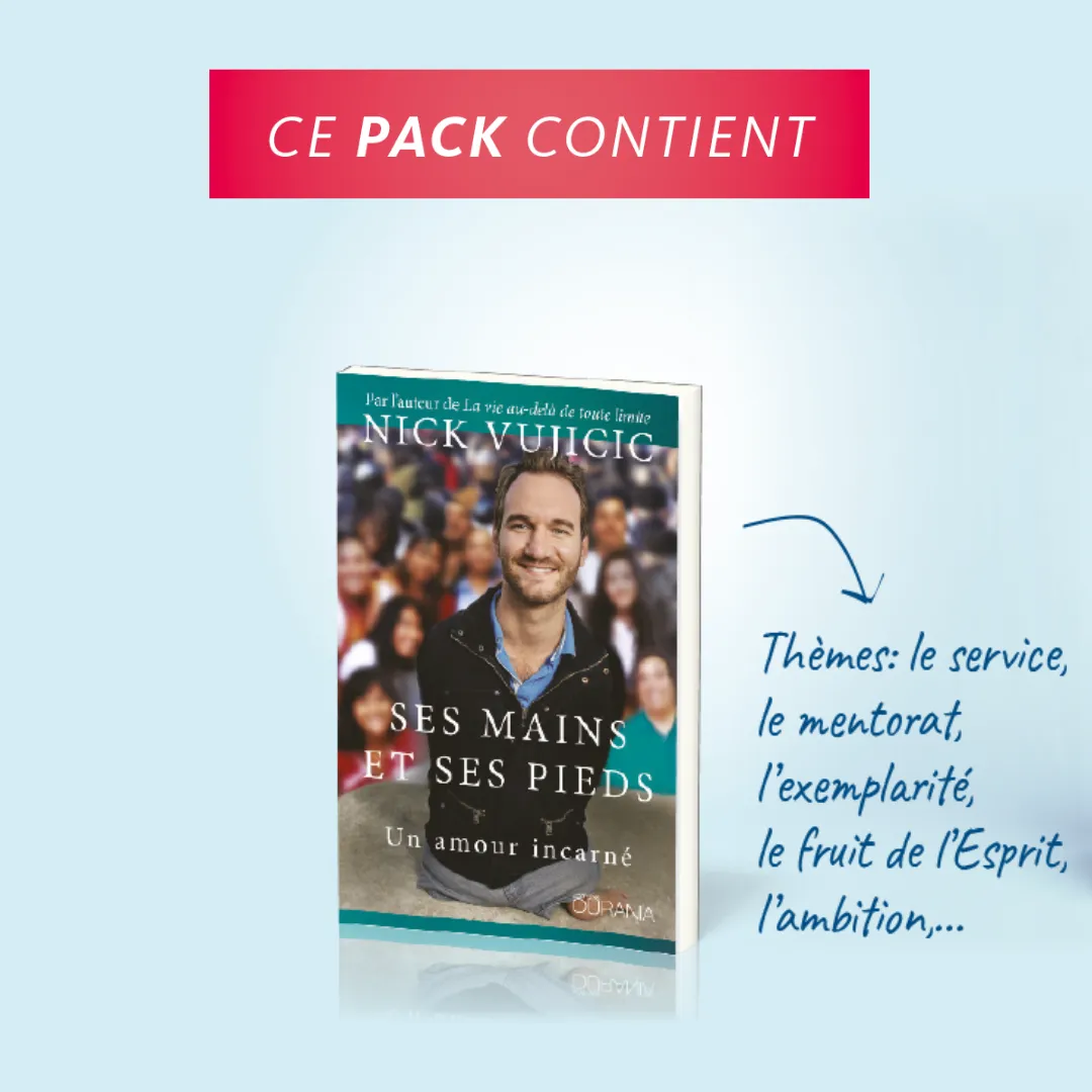 PACK SPECIAL NICK VUJICIC - 4 TITRES PHARES