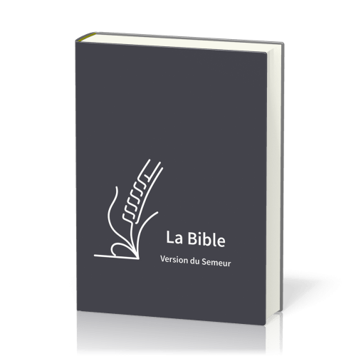 BIBLE SEMEUR 2015 TEXTILE SOUPLE BLEUE TRANCHE BLANCHE
