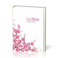 BIBLE SEMEUR 2015 SOUPLE TEXTILE AMANDIER TRANCHE BLANCHE