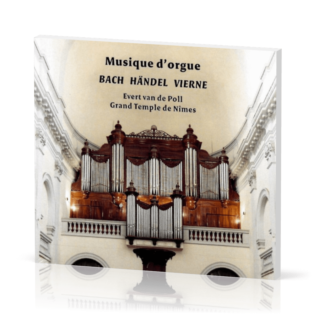 MUSIQUE D'ORGUE CD - BACH HAENDEL VIERNE