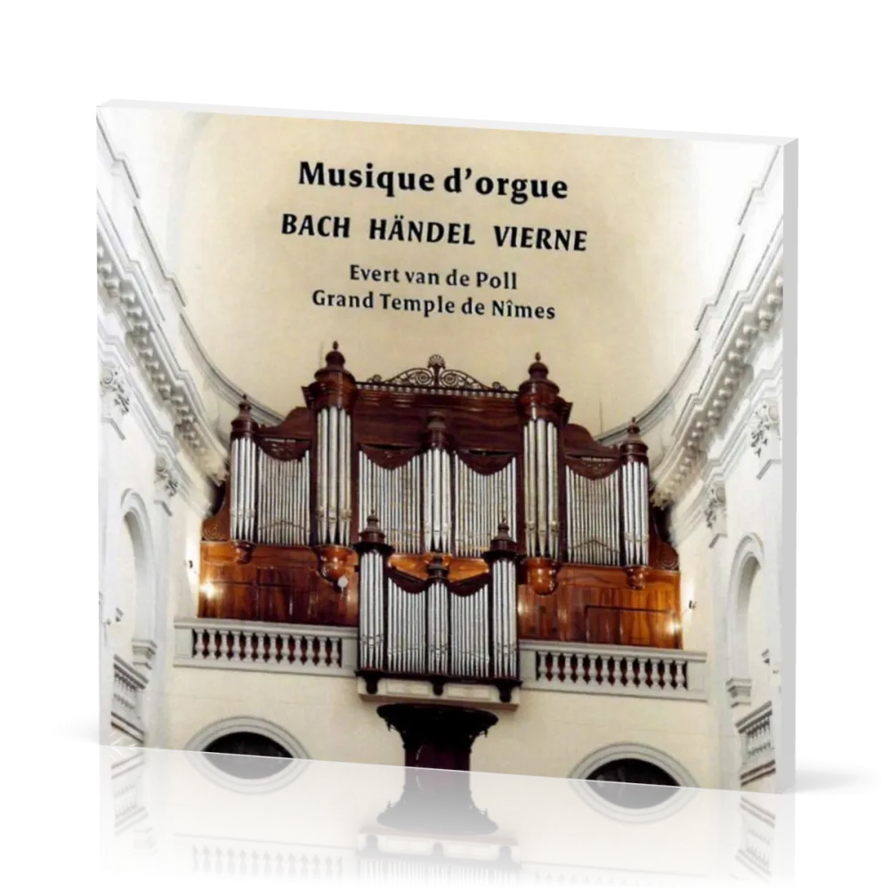 MUSIQUE D'ORGUE CD - BACH HAENDEL VIERNE
