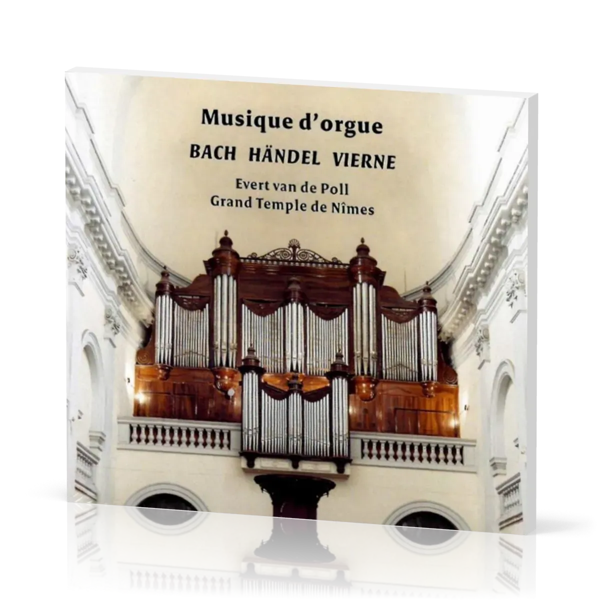 MUSIQUE D'ORGUE CD - BACH HAENDEL VIERNE