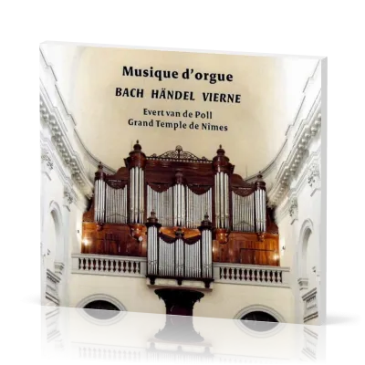MUSIQUE D'ORGUE CD - BACH HAENDEL VIERNE