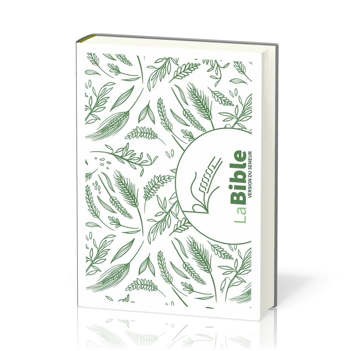 BIBLE SEMEUR 2015 RIGIDE ILLUSTREE EPIS DE BLE TRANCHE BLANCHE