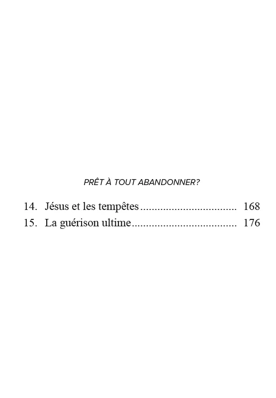 PRET A TOUT ABANDONNER ? - N'ABANDONNER PAS AVANT DE LIRE CE LIVRE