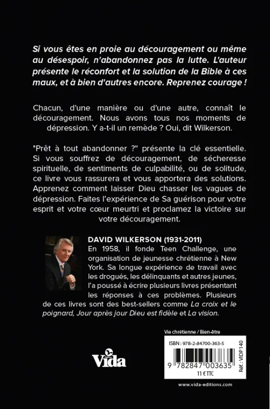 PRET A TOUT ABANDONNER ? - N'ABANDONNER PAS AVANT DE LIRE CE LIVRE