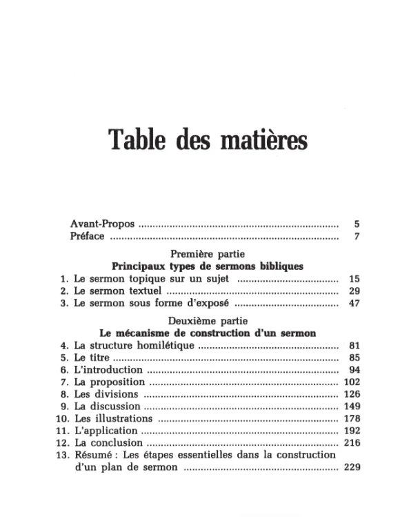 COMMENT PREPARER UN MESSAGE BIBLIQUE - NOUVELLE EDITION COMMENT PREPARER UN MESSAGE BIBLIQUE - NOUVELLE EDITION