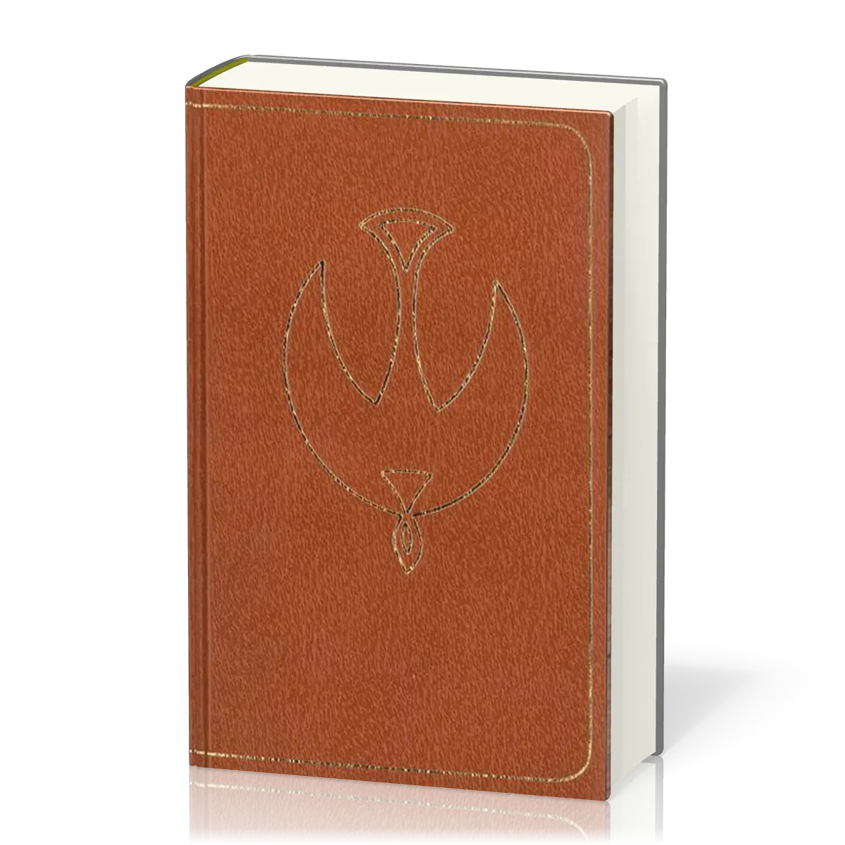 BIBLE COLOMBE RIGIDE SKIVERTEX FAUVE ETUDE