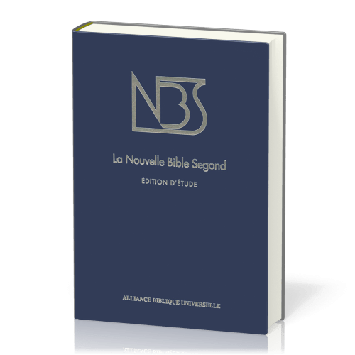 BIBLE NBS ETUDE RIGIDE BLEU
