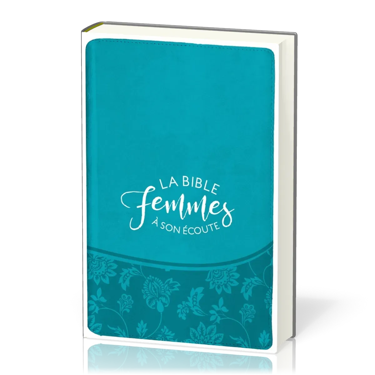 BIBLE SEGOND 1910 FEMMES A SON ECOUTE SOUPLE TURQUOISE - NOUVLLE EDITION