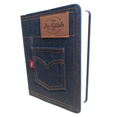 BIBLE SEMEUR 2015 SOUPLE JEANS TRANCHE BLANCHE