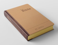 BIBLE SEGOND 21 COMPACTE "PREMIUM STYLE" SEMI RIGIDE DUO CUIR PRALINE CHOCOLAT - TRANCHES DOREES