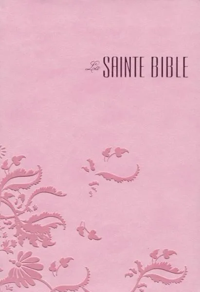 BIBLE SEGOND ESAIE 55 SOUPLE PU ARABESQUES ROSE - 902