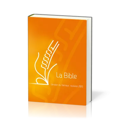BIBLE SEMEUR 2015 RIGIDE ILLUSTREE ORANGE
