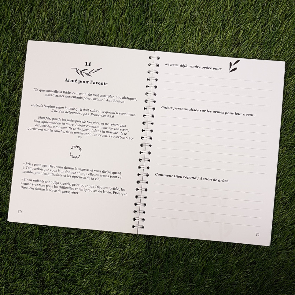 JOURNAL DE PRIERE - PRIER POUR SES ENFANTS