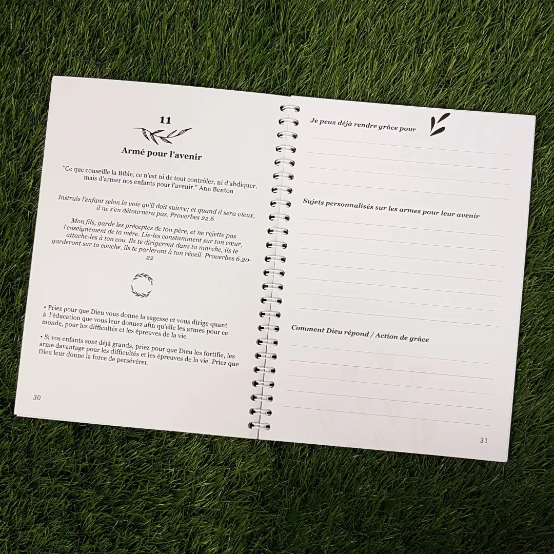 JOURNAL DE PRIERE - PRIER POUR SES ENFANTS