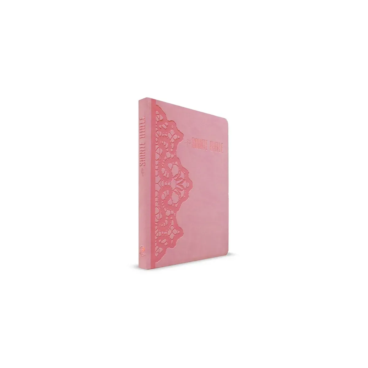 BIBLE SEGOND ESAIE 55 SOUPLE PU DENTELLE ROSE - 872
