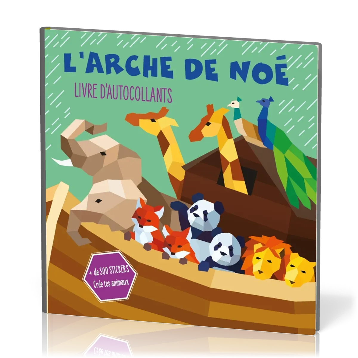 ARCHE DE NOE (L') - LIVRE D'AUTOCOLLANTS