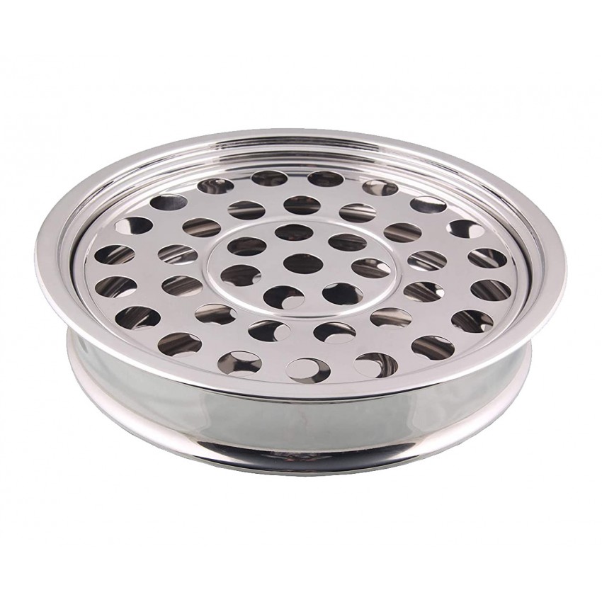 PLATEAU SAINTE CENE 40 VERRES ACIER INOXIDABLE FINITION MIROIR