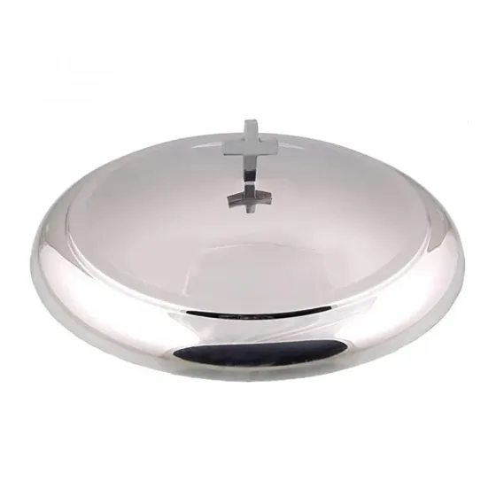 COUVERCLE PLATEAU SAINTE CENE 40 VERRES ACIER INOXIDABLE FINITION MIROIR  ST501SLM