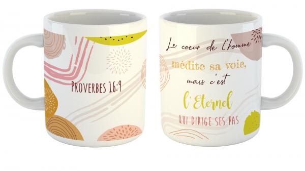 MUG LE COEUR DE L'HOMME MEDITE SA VOIE - PROV. 16.9