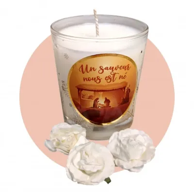 BOUGIE DE NOEL PARFUM BOISE PATCHOULI